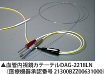 血管内視鏡カテーテルDAG-2218LN(医療機器承認番号 21300BZZ00631000)